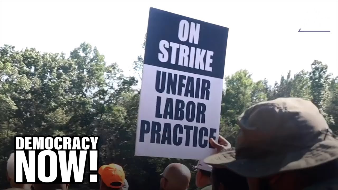 From Black Lung to BlackRock: Striking AL Coal Miners Protest Wall St. Financiers of Warrior Met