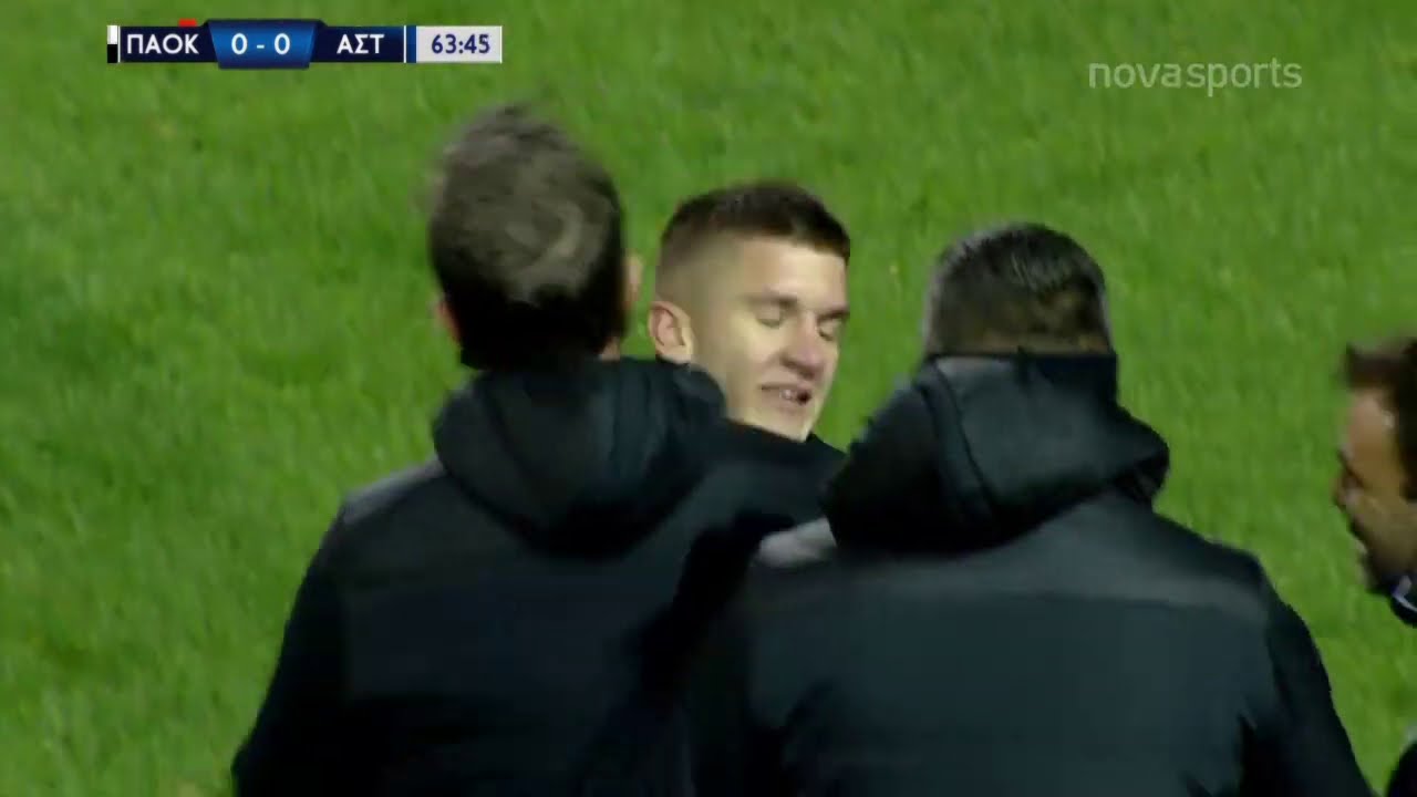 ΠΑΟΚ-Αστέρας Τρίπολης: 2-0 (6/12/2020)
