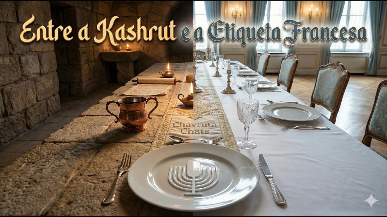 Kashrut e Etiqueta Francesa! Quanto judaico é o Jantar secular?