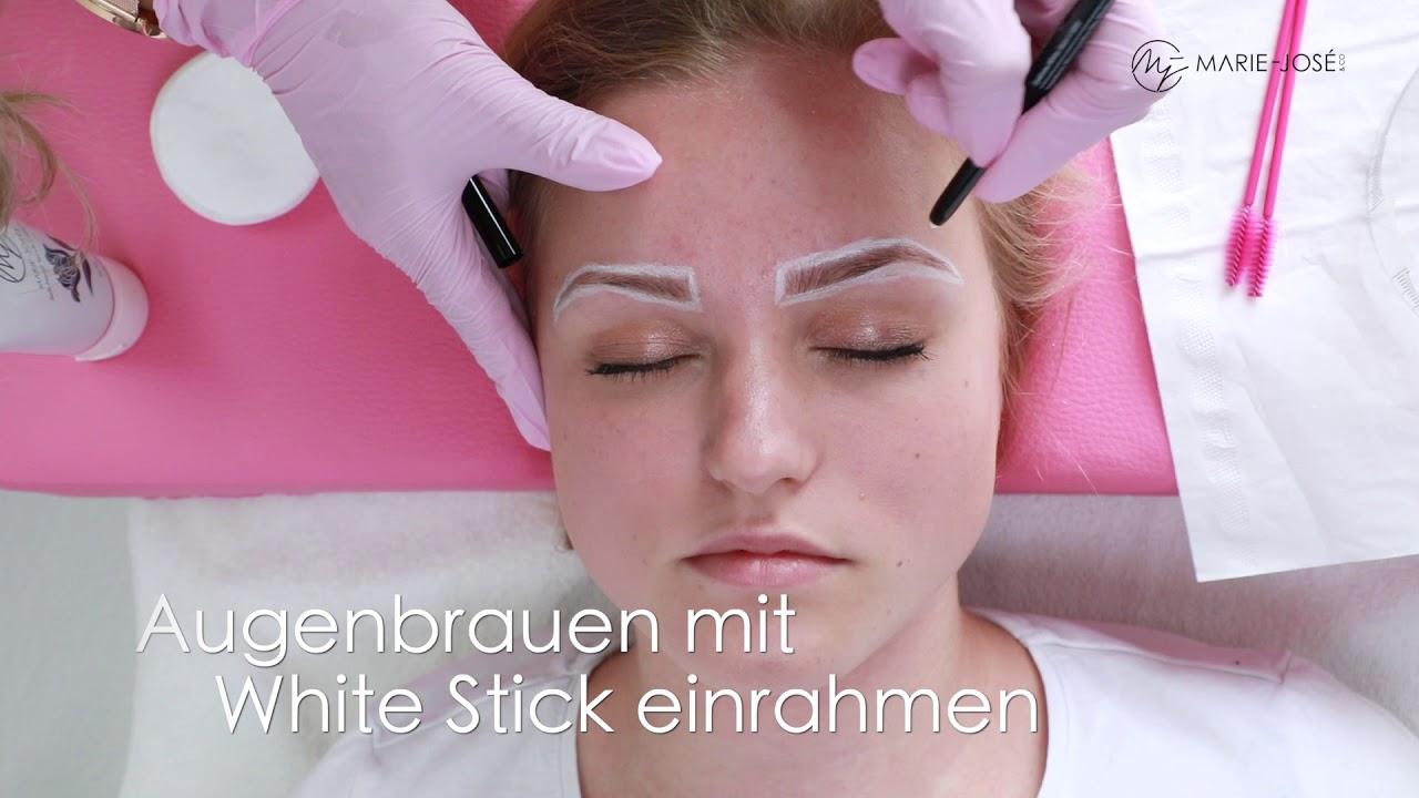 Augenbrauen mit Henna färben - Henna Brows Anleitung - Brow Henna Schulung - Marie-José