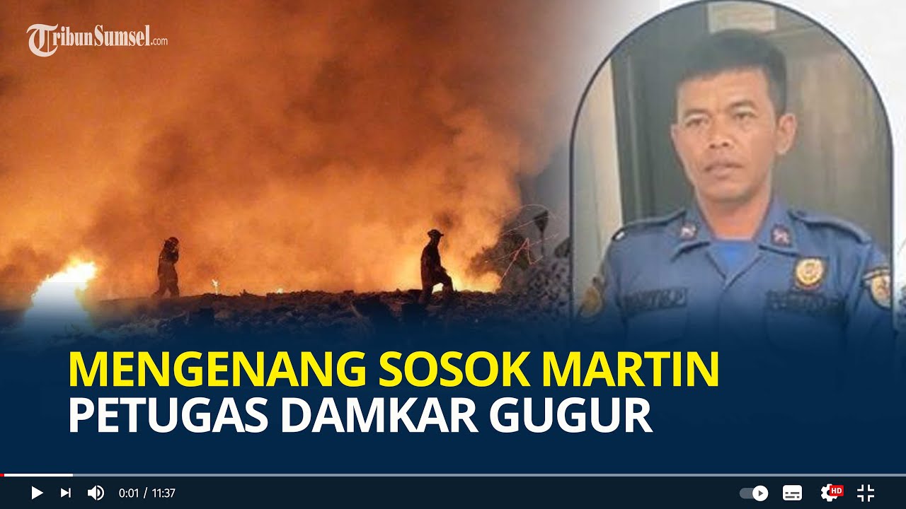 Mengenang Sosok Martin Panjaitan, Petugas Damkar Gugur Usai Padamkan Kebakaran Pasar Cisalak Depok