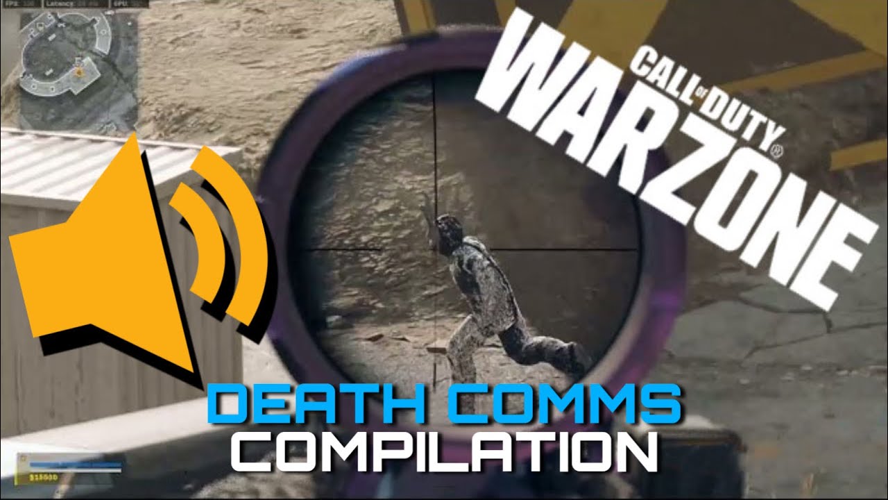 WARZONE but it's just a DEATH COMMS COMPILATION [FUNNY/RAGE MOMENTS]