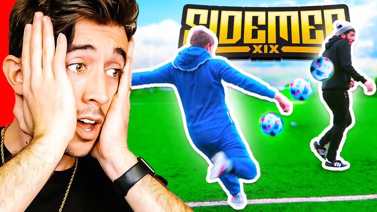 Американцы реагируют на футбольные трюки Sidemen