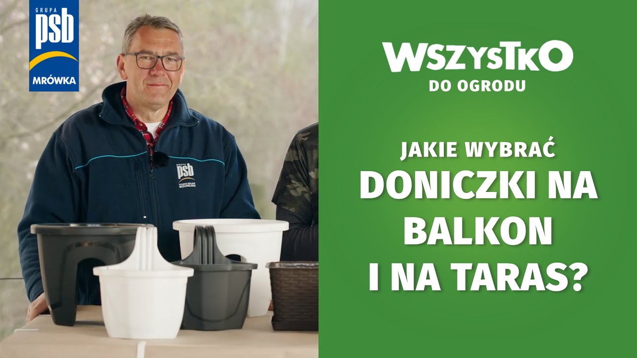 Jakie wybrać doniczki na balkon i taras? #WSZYSTKO do ogrodu