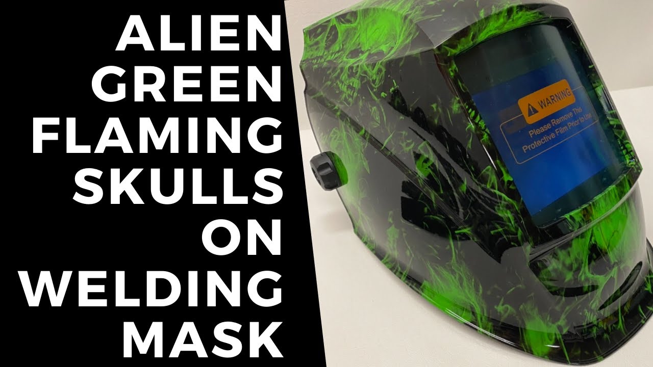 BEST HYDRO DIPPING | SKULLS ONTO WELDING MASK | BAG R BUCK HYDROGRAPHICS