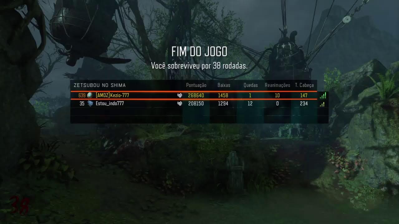 Record 2 plays Zetsubou com Mega