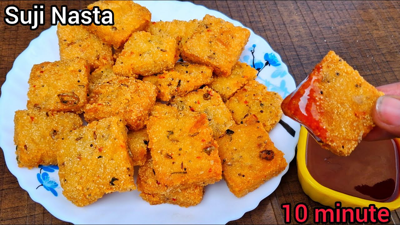 Suji ka Naya Nashta - Kam tel mein bana itna tasty ki roz yehi banayenge / Suji Aloo Nashta