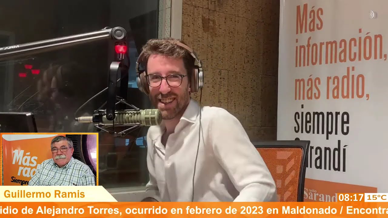 Guillermo Ramis: El pronóstico del tiempo más esperado, en Informativo Sarandí