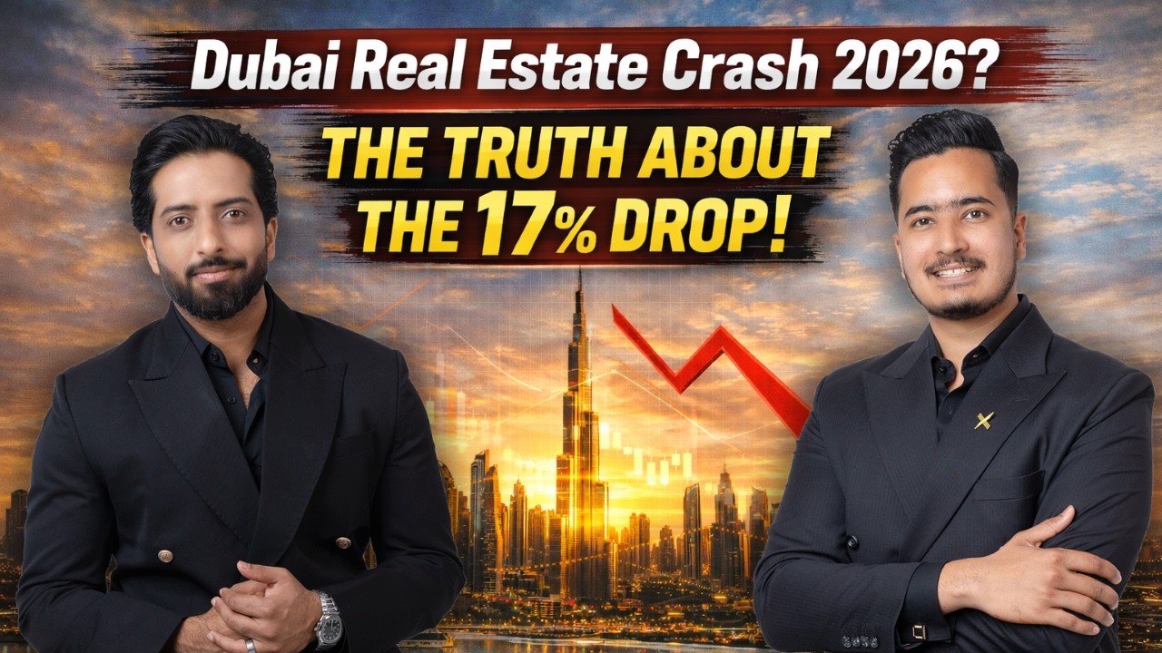 Обвал рынка недвижимости Дубая в 2026 году? Правда о падении на 17%!