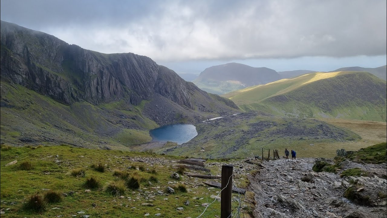 Sunrise in the Storm | Hiking Yr Wyddfa (Snowdon), Wales