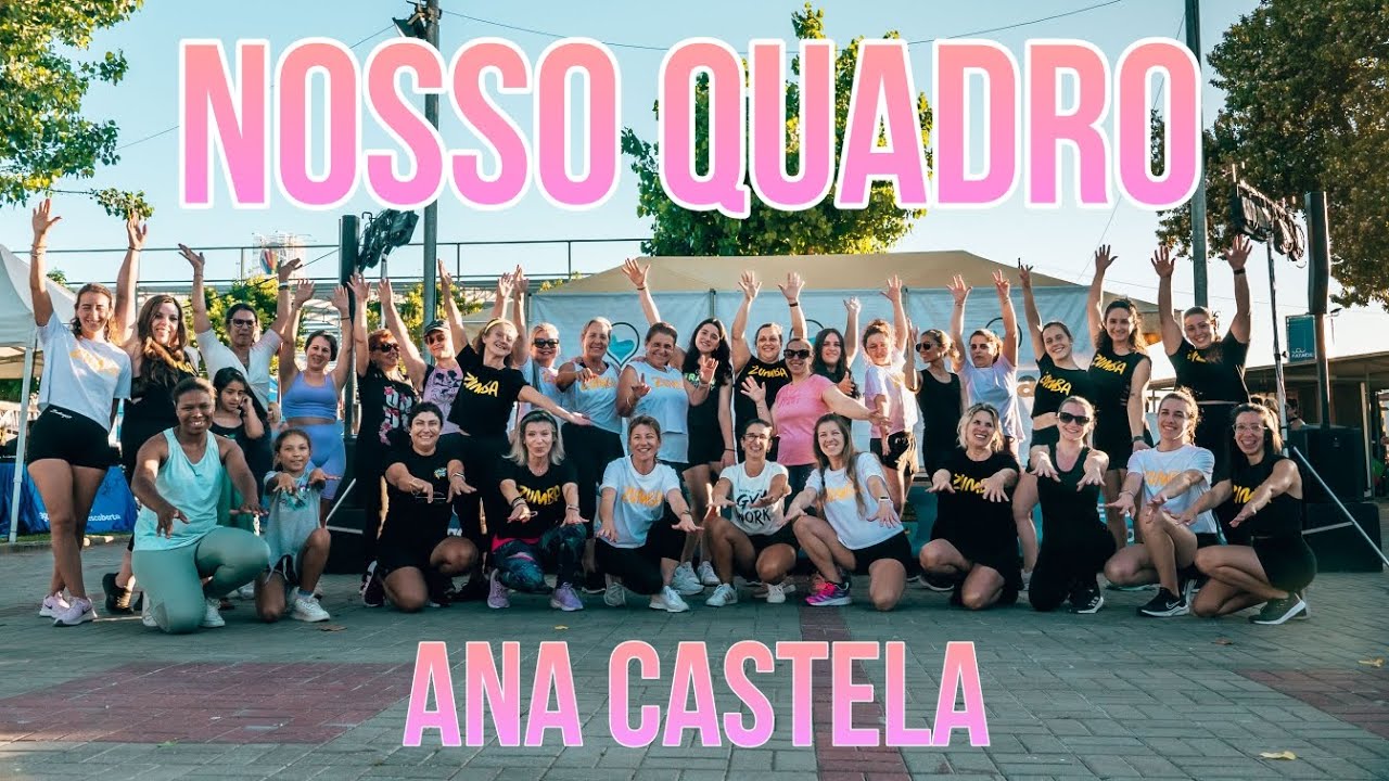 ZUMBA | Nosso Quadro | Ana Castela | Nádia Pires | Choreography | Festa da Juventude, Lagoa 2024