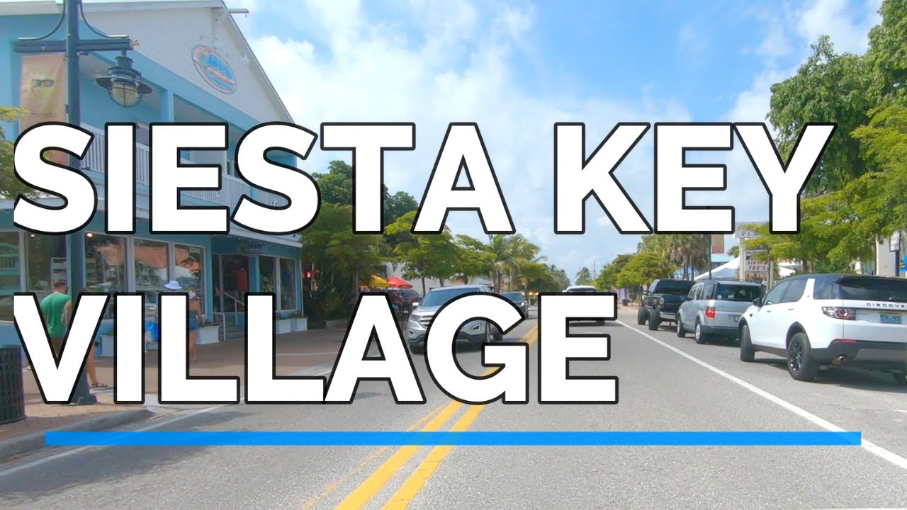 Drive to Siesta Key Village from Turtle Beach | Florida Beach | 🚗 FLORIDA Vacation Luxury