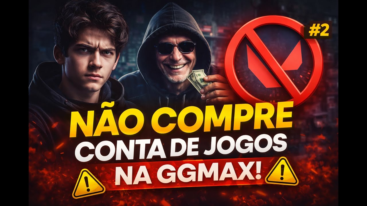 N&Atilde;O COMPRE CONTA DE JOGOS NA GGMAX! #2