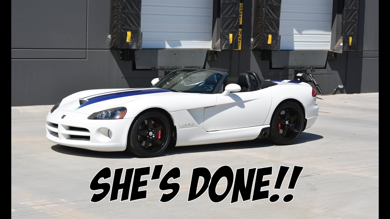 THE 2005 COMM. EDITION VIPER IS DONE!!