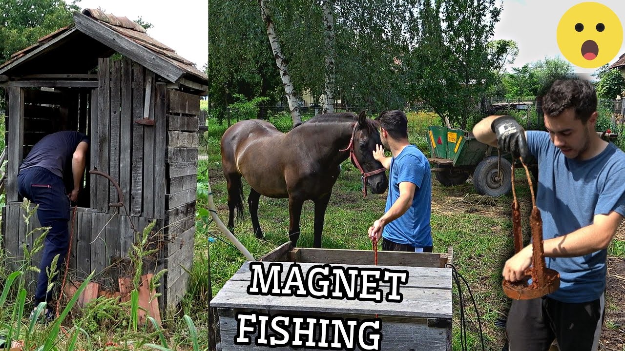 MÁGNES HORGÁSZAT: Ezeket találtuk 1 falu kútjaiban.