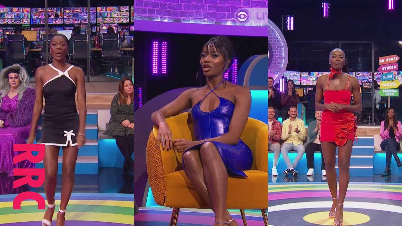 AJ Odudu @bunch of sexy outfits and heels