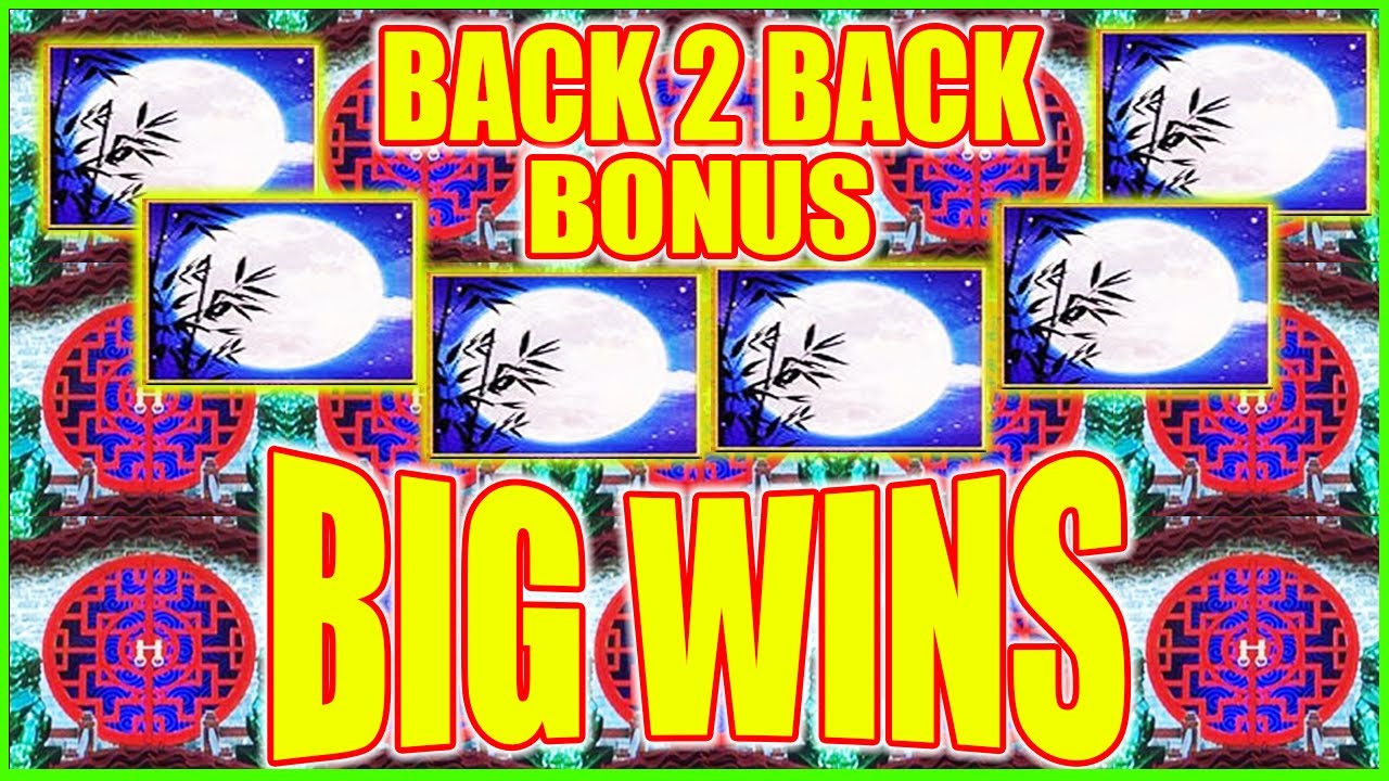 The Craziest Back 2 Back Bonus on High Limit Autumn Moon Dragon Link Slot