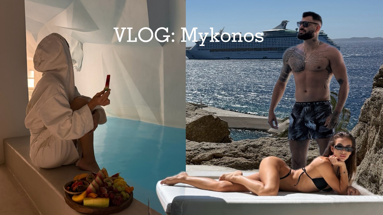 VLOG: MYKONOS, SPALIŚMY W POKOJU Z JASKINIĄ!