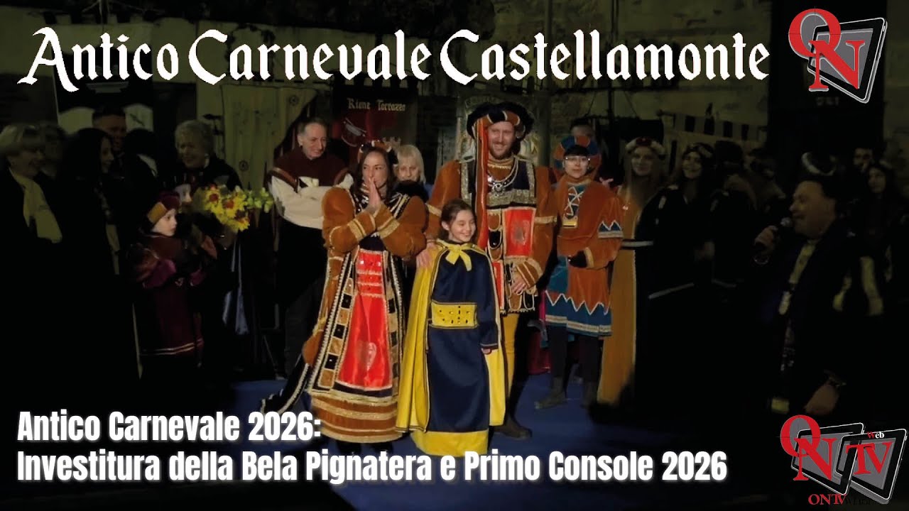 CASTELLAMONTE - Antico Carnevale: Investitura della Bela Pignatera e Primo Console 2026