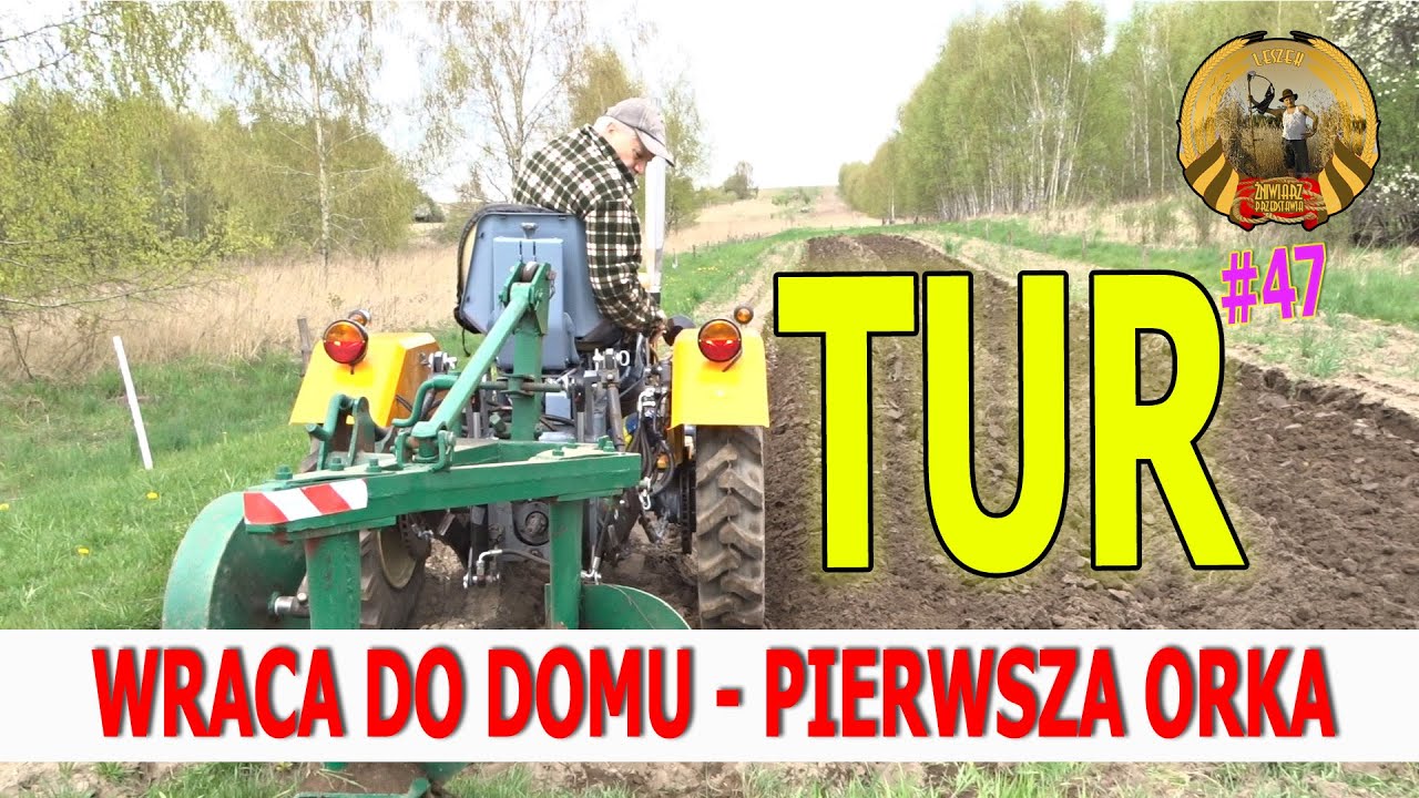 TUR wraca do domu na pierwszą ORKĘ #tur #orka #pole
