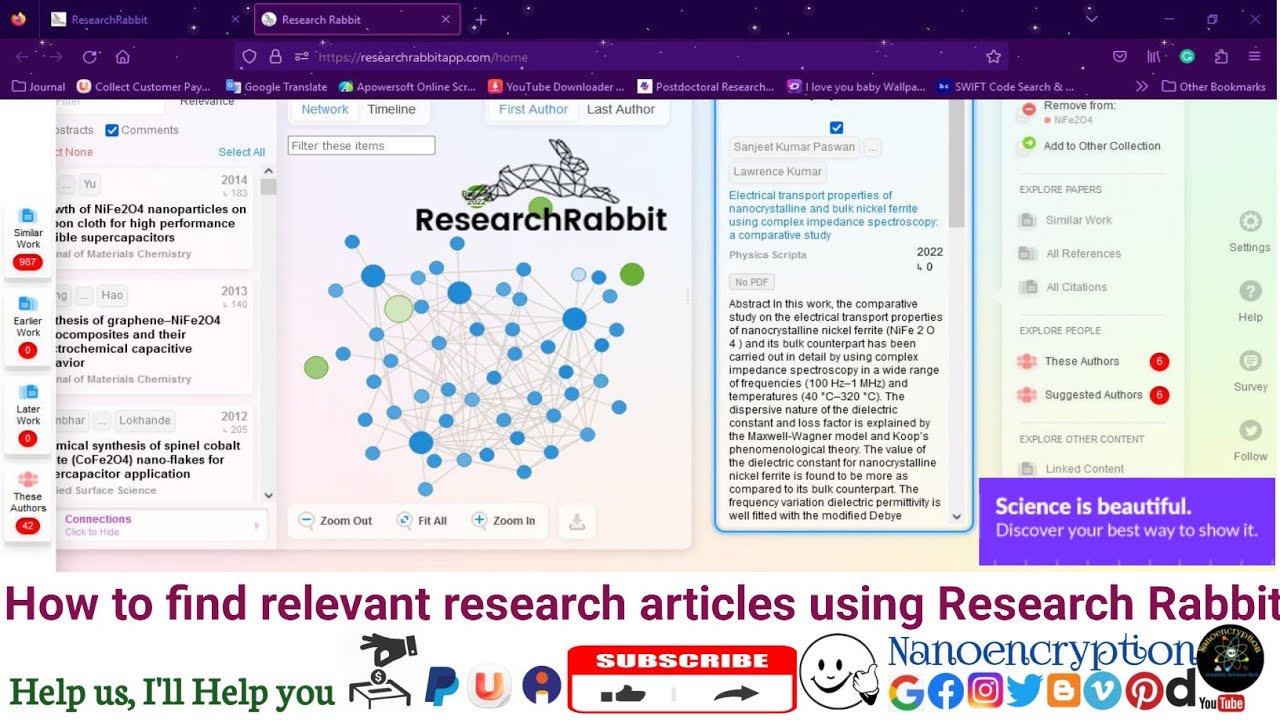 Finding relevant research articles with Research Rabbit is a simple process if you know how to do it