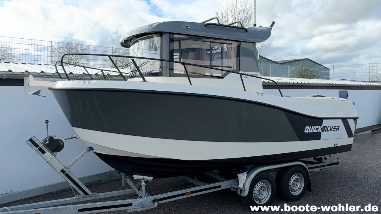 Kurzvorstellung Quicksilver Captur 605 Pilothouse - Gebrauchtboot