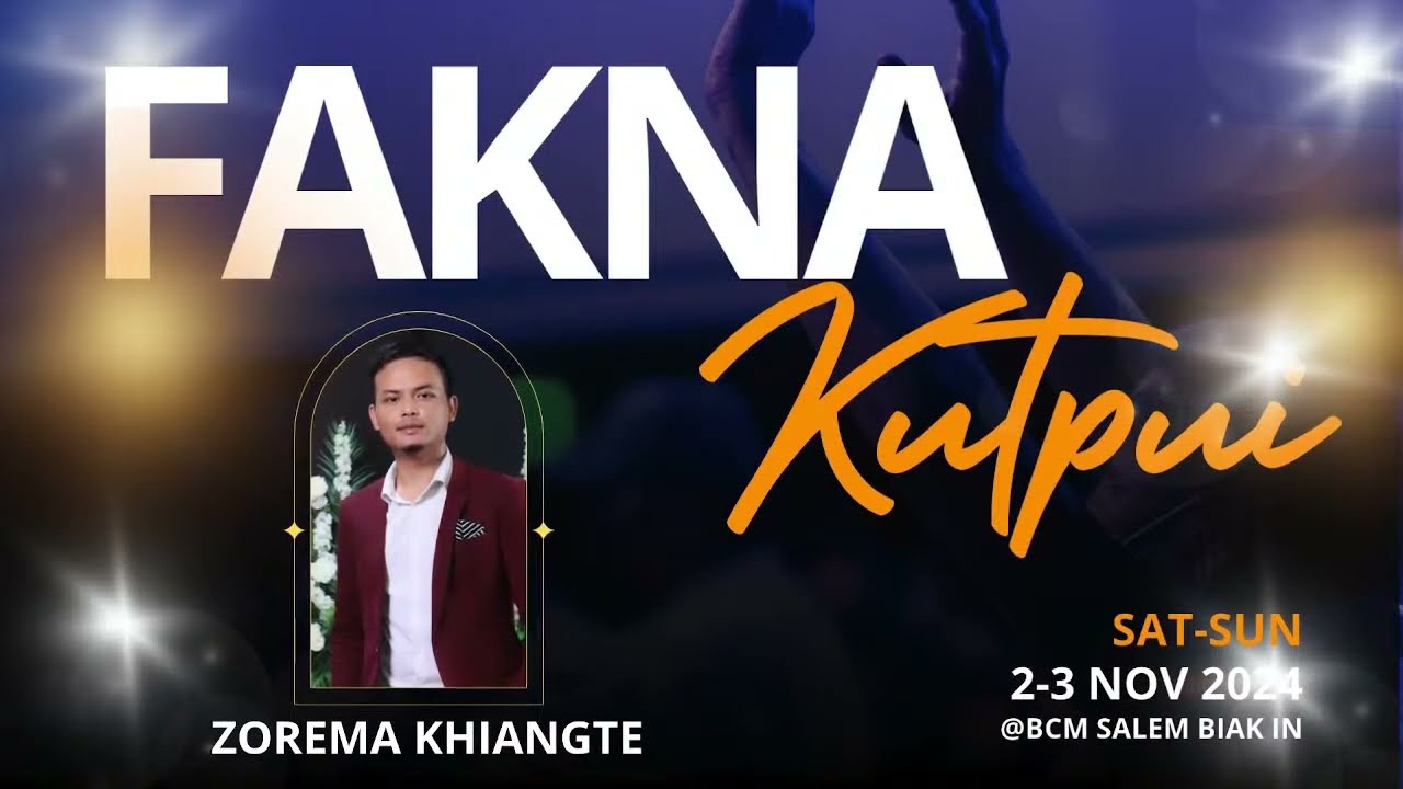 BCM SALEM ,  LUNGLEI || FAKNA KUTPUI || Dt. 2.11.2024 INRINNI ZAN