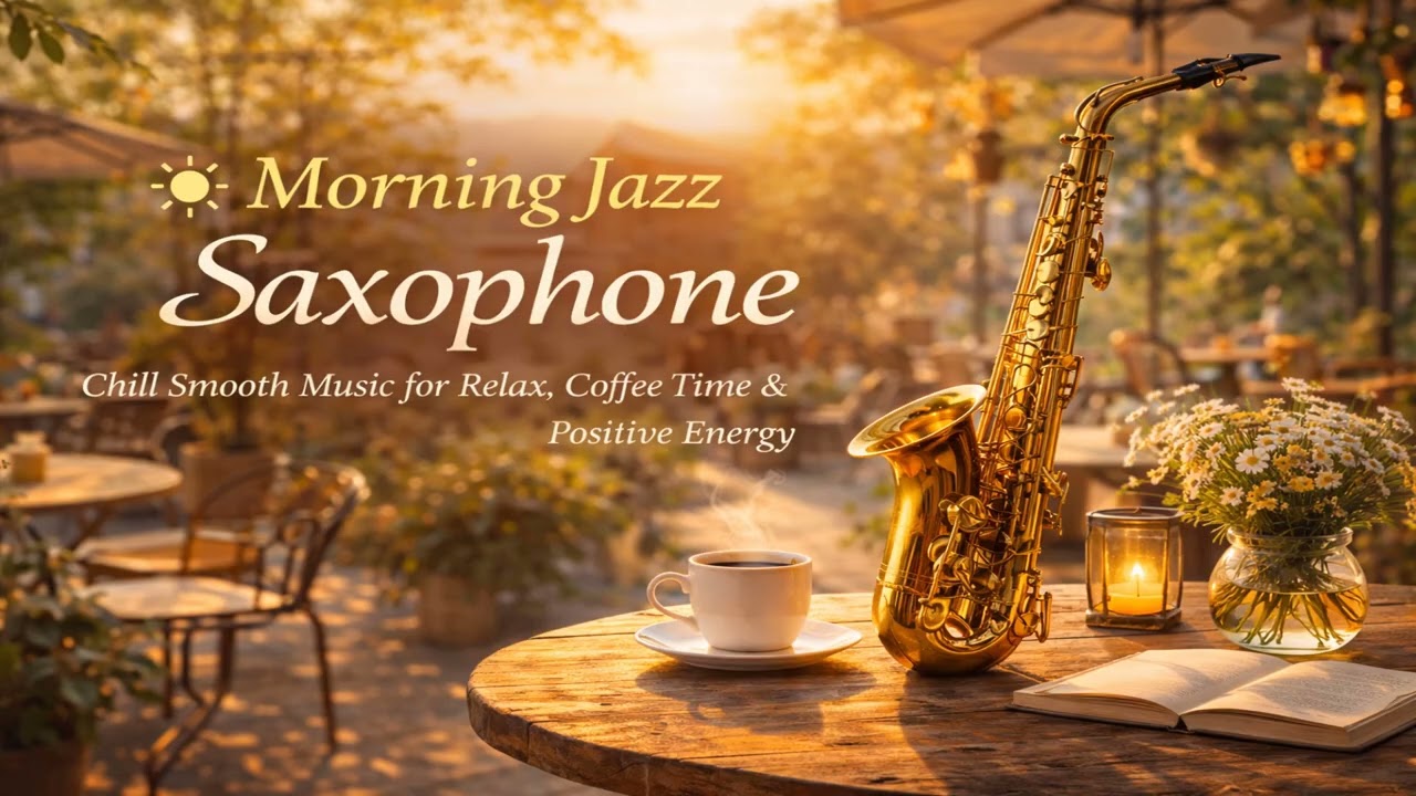 Morning Jazz Saxophone – Chill Smooth Music for Relax, Coffee Time & Positive Energy