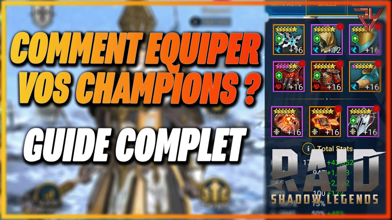 COMMENT EQUIPER VOS CHAMPIONS SUR RAID SHADOW LEGENDS ?