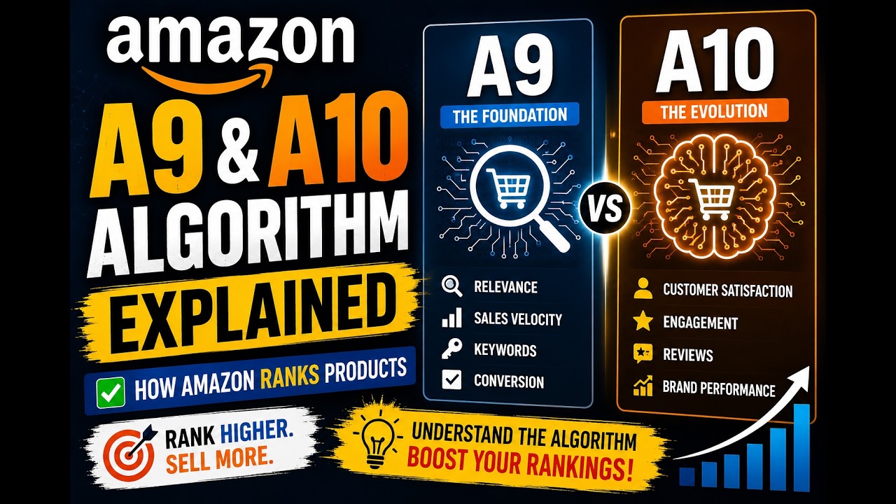 How to Rank #1 on Amazon | Understanding A9 & A10 Algorithm