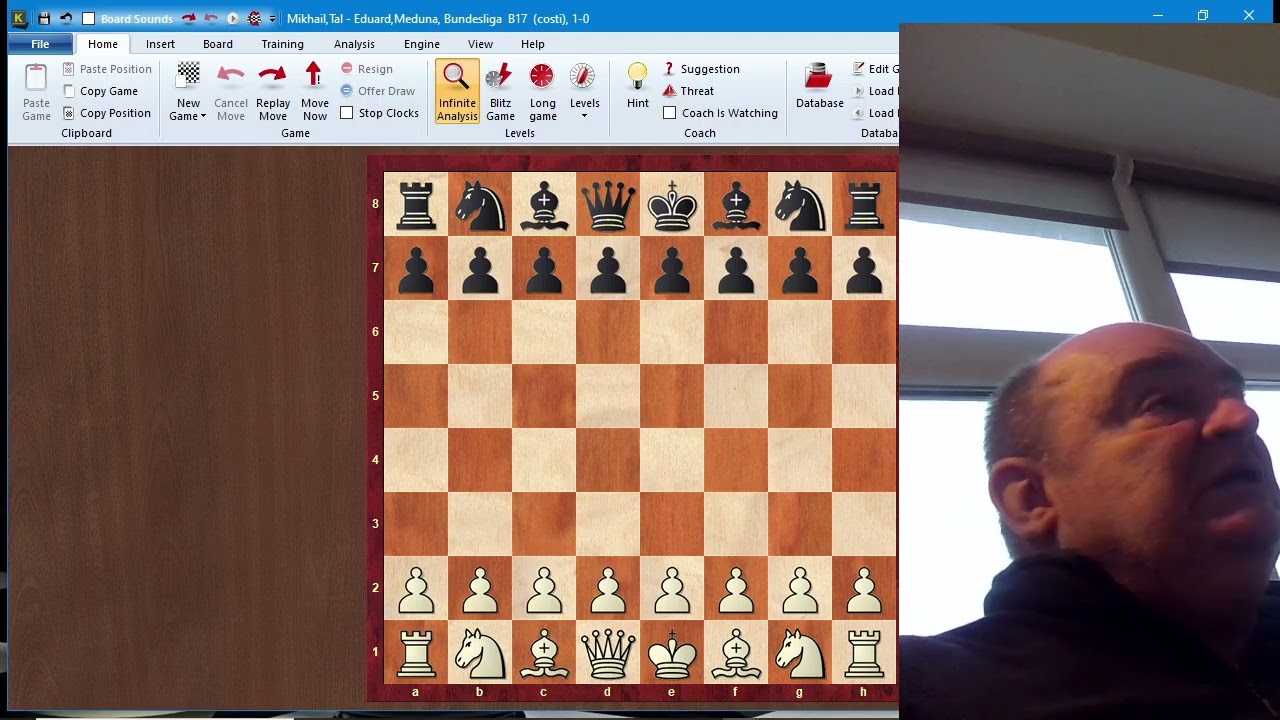 Lecția 161, grupa 2: Partidă Mikhail Tal + geometria tablei, episod 4