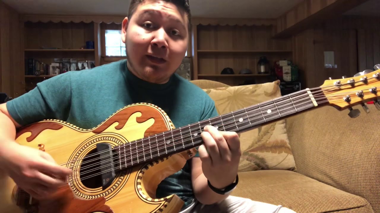 El Arbol de la Horca - Sementales de Nuevo Leon (SIN TABS Bajo Sexto Tutorial)