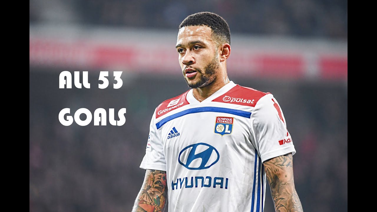 Memphis Depay - All 53 Goals With Lyon