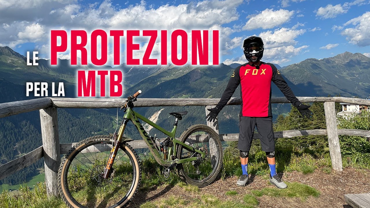 Le protezioni per andare in mountain bike