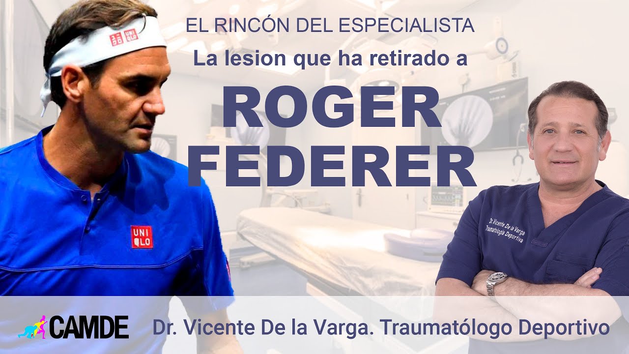 La lesión que ha retirado a ROGER FEDERER
