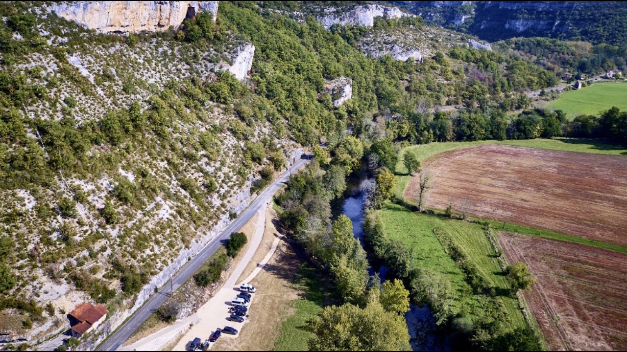 Camps CNPS Lot oct-2019 - Le Ressel : traversée Lac Isler