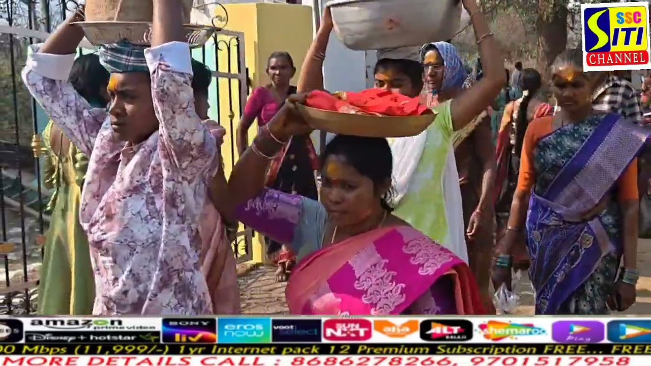 మారేడుపల్లి గ్రామంలో అంబటి మల్లన్న బోనాలు-పట్నాలు