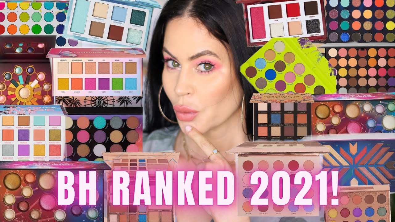 RANKING My BH COSMETICS Palettes 2021 | Drugstore Makeup