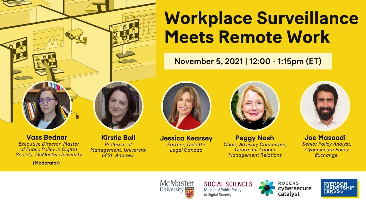 Workplace Surveillance Meets Remote Work