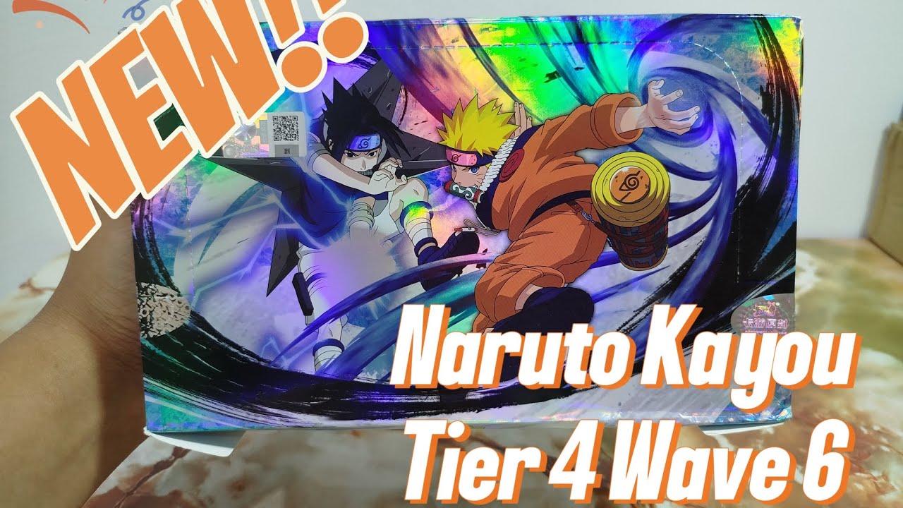 Opening the new Naruto Kayou Tier 4 Wave 6! Can we get an autograph??