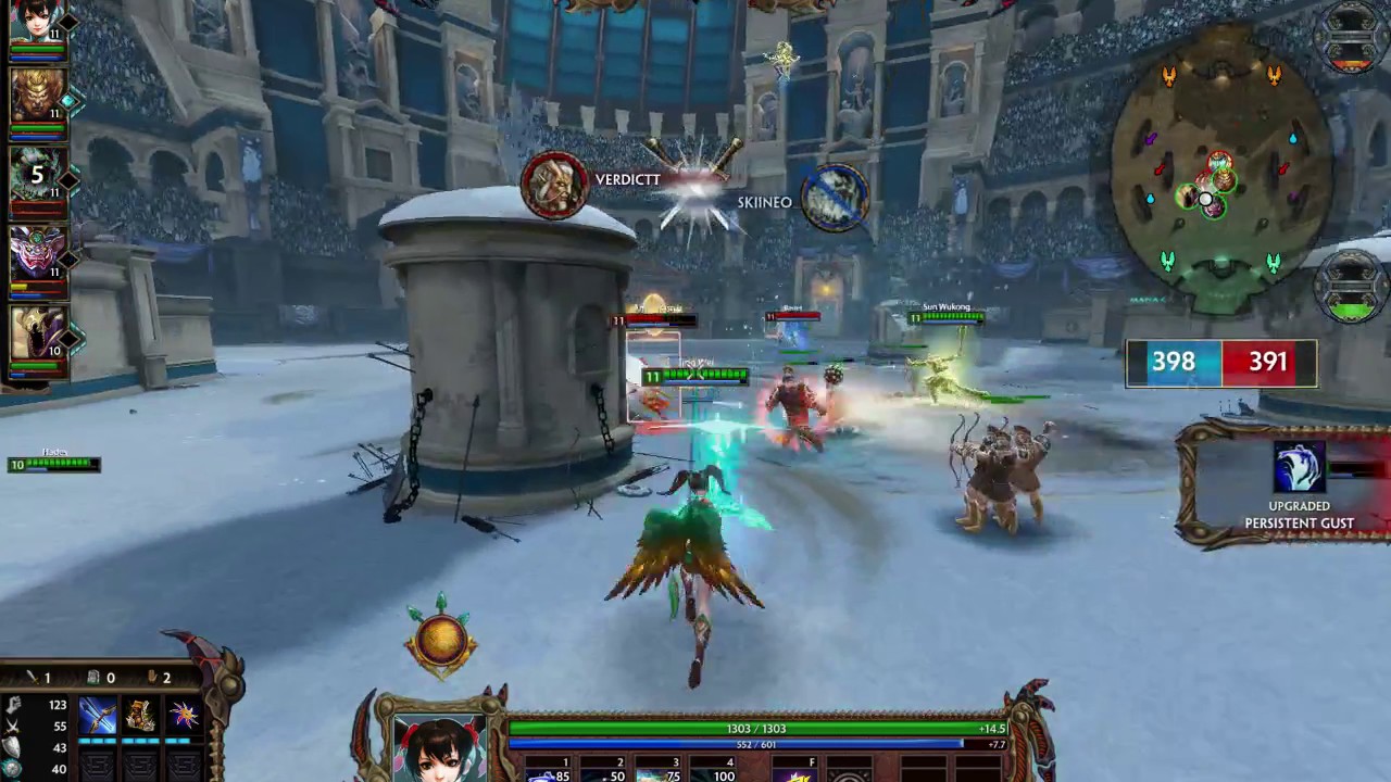 SMITE: Арена - Jing Wei. Последний критфест перед нерфом.