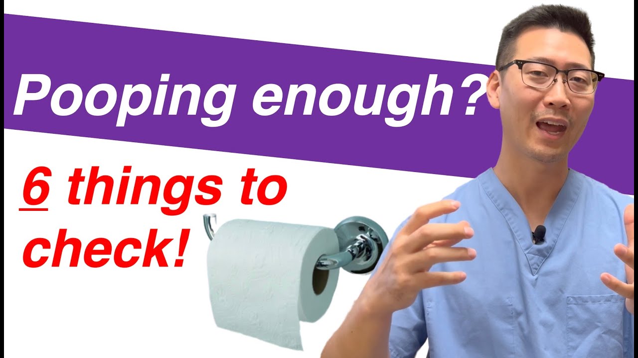 6 ways doctors know you are POOPing enough. | Dr. Chung explains.