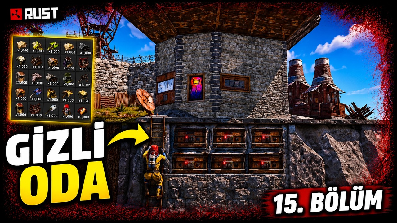 ZEMİNE SAKLANMIŞ GİZLİ LOOT ODASI BULDUM ! (PIXEL BUNKERS) DIZCI DAYI