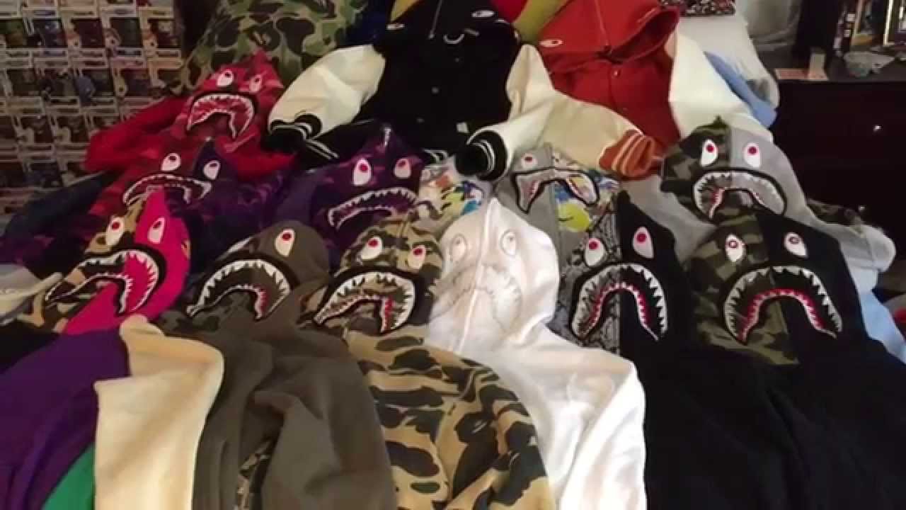 Franalations Bape Shark Collection