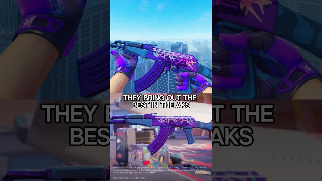 AK-47 Midnight Laminate x Fluxo HOLO x Web Stuck HOLO | #cs #cs2 #crafts #update