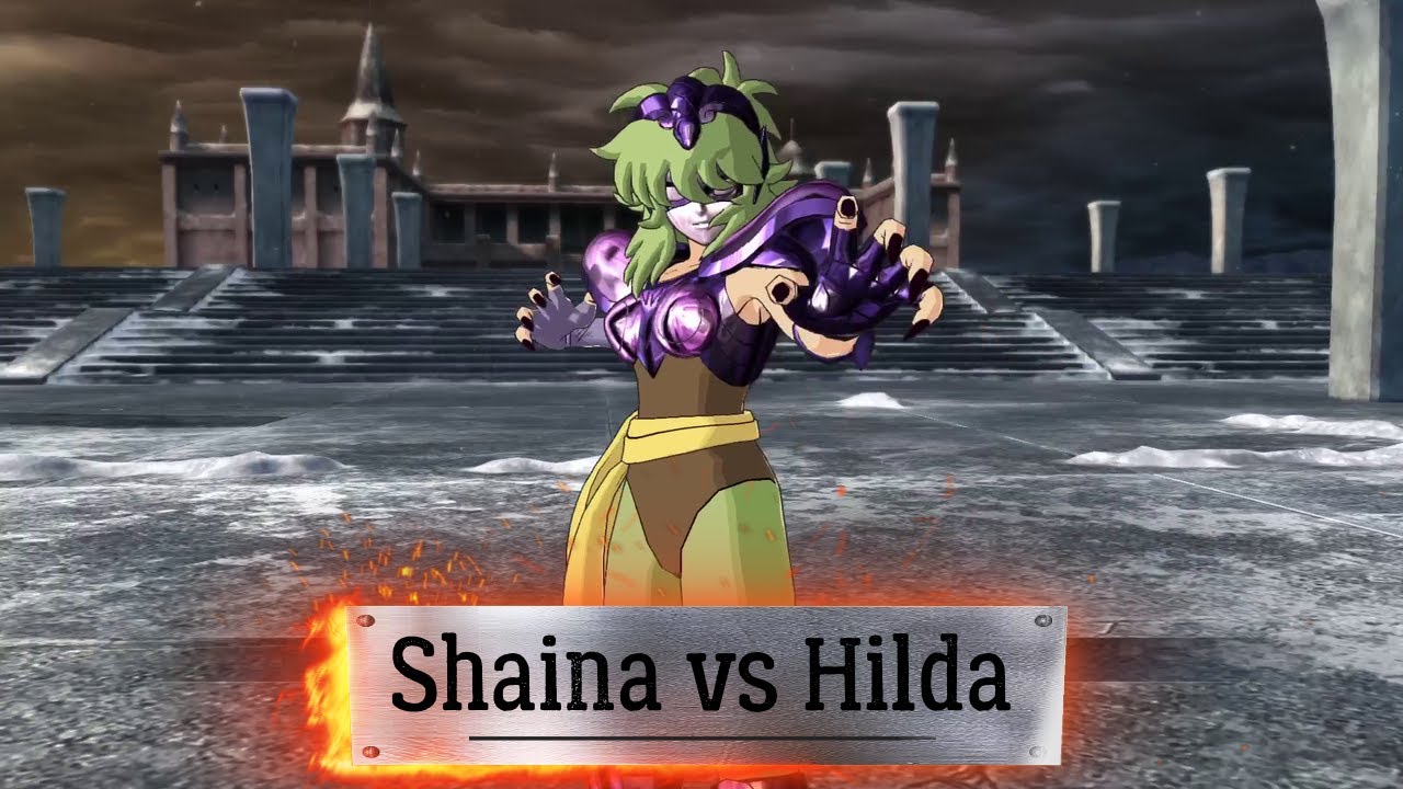 Saint Seiya: Soldiers Soul - Shaina vs Hilda (3 Round)
