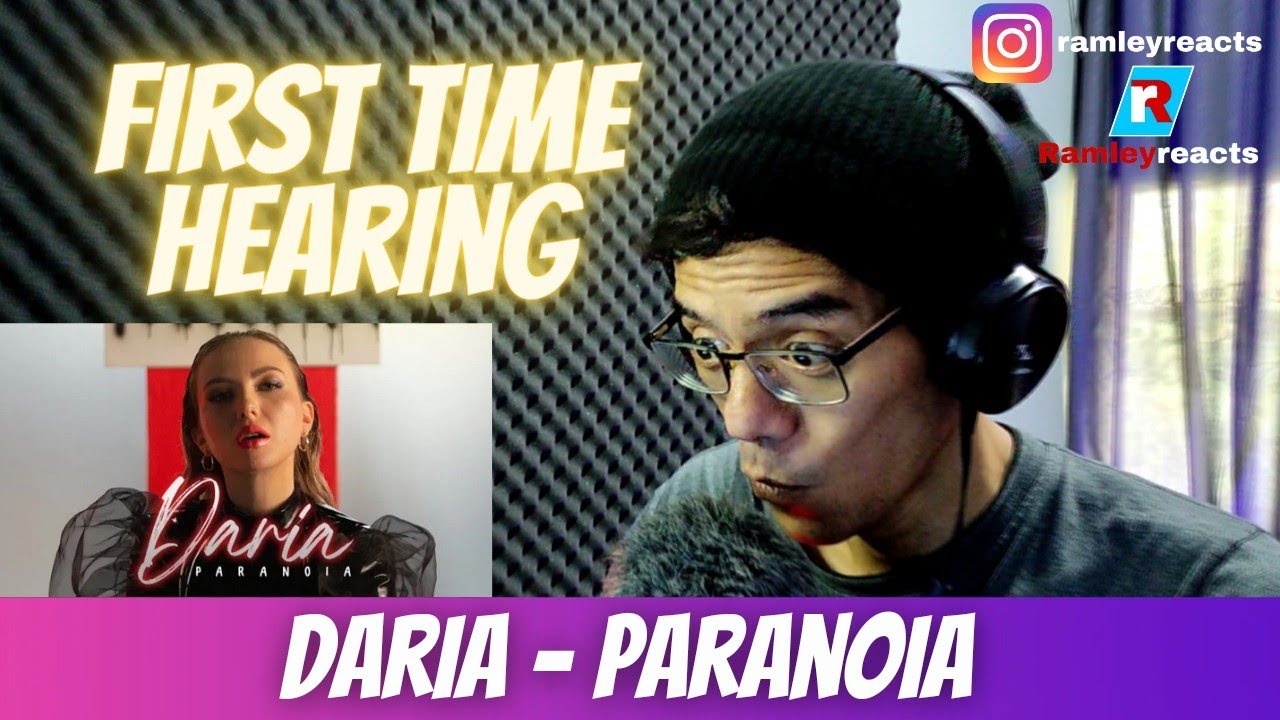 First Time Reaction🎵DARIA - PARANOIA (Official Music Video) | Ramley Reacts