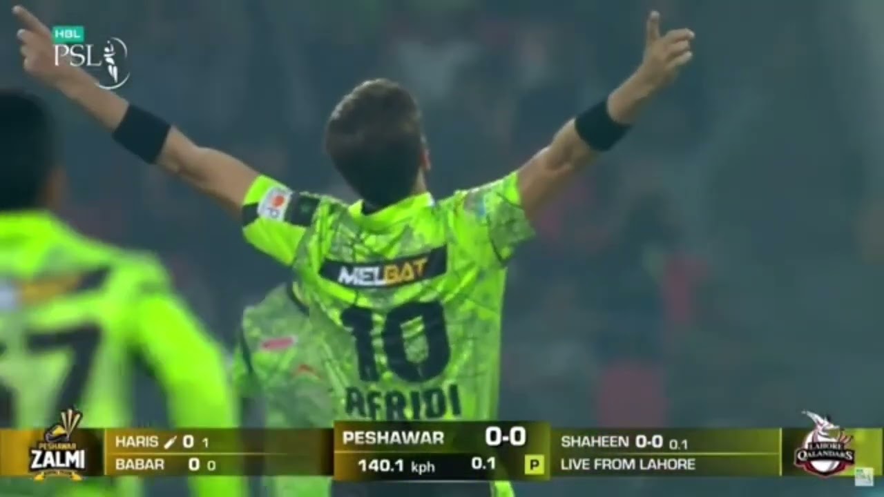 M Haris Vs saheen afraid 😳