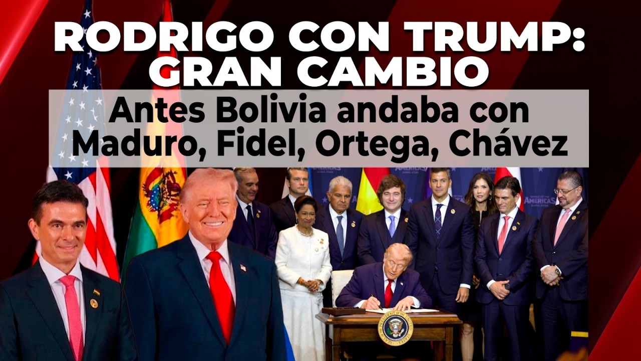 Rodrigo Paz con Trump: gran cambio | No Mentirás | 09-03-2026