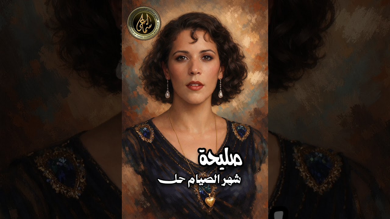 صليحة (شهر الصيام حل) 